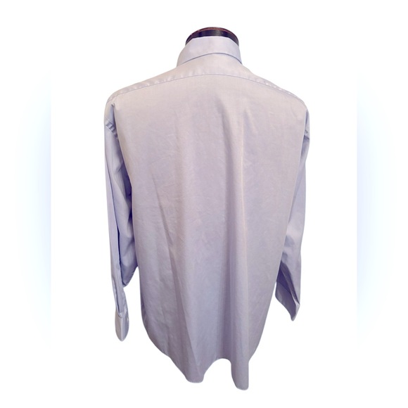 Van Heusen Blue button down shirt Reg fit 17.5 32/33 - Picture 2 of 8